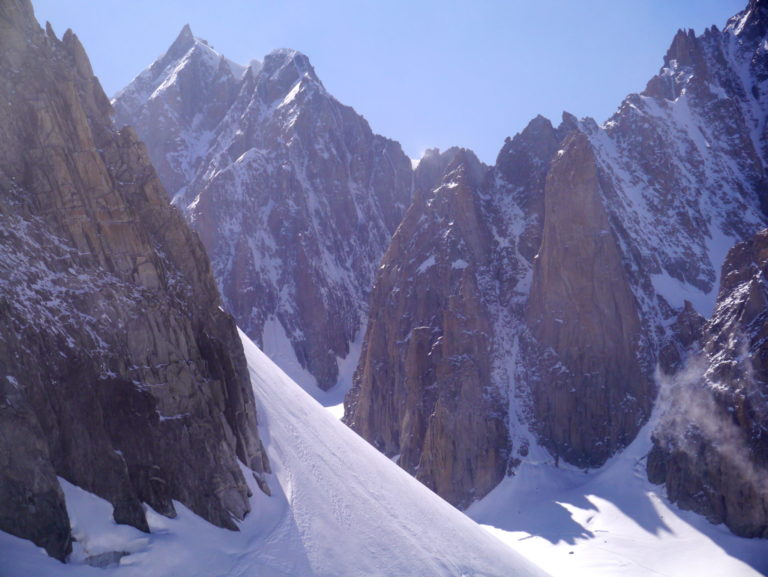 Grand Capucin and du Tacul of Mont Blanc