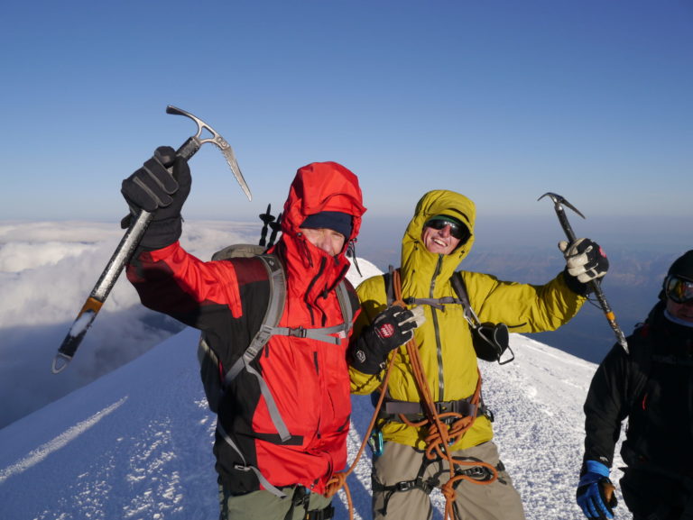 Summit of Mont Blanc Chamonix