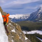 Cascade Falls, Canadian Rockies Ice Climbing