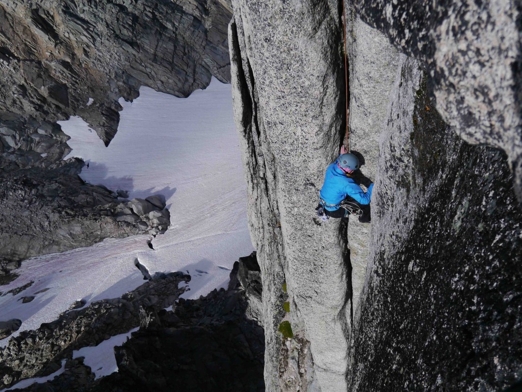 On Snowpatch Spire Bugaboos