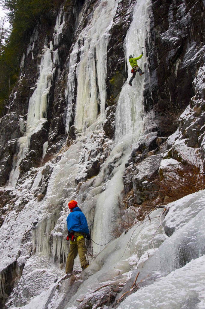 Squamish Ice Climbing 2013 Dec