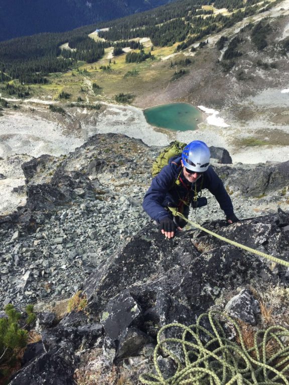 Blackcomb buttress - whistler alpine climbing