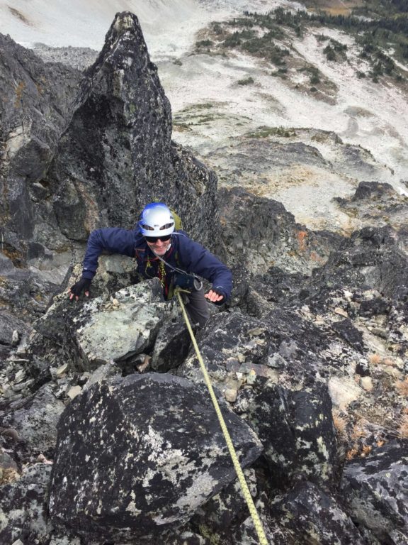 Blackcomb buttress - whistler mountaineering 2