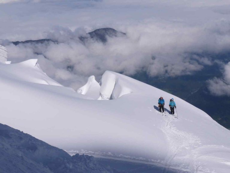 Skiing Mont Blanc du Tacul - Altus Mountain Guides