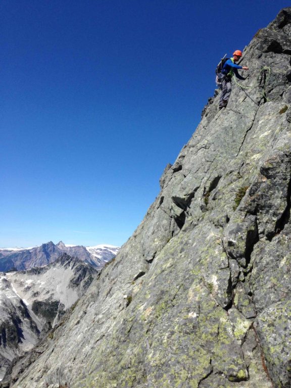 Mount Tricouni North Ridge - Summit