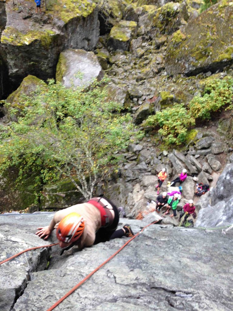 Rock Climbing in Squamish