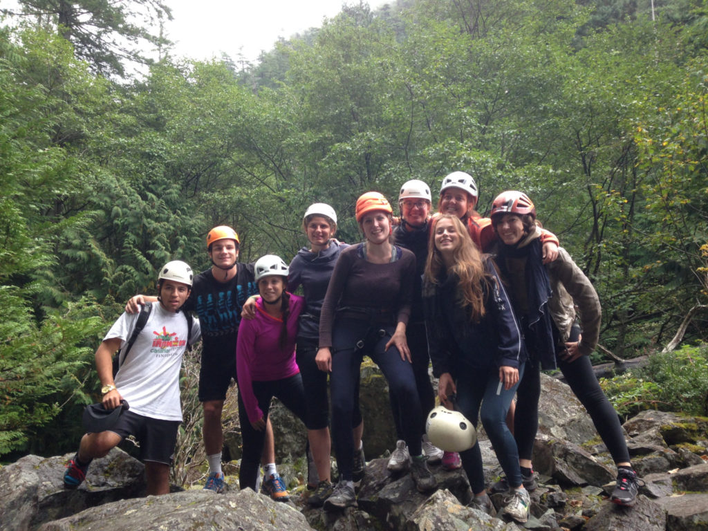 Rockclimbing in Squamish