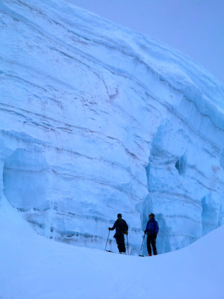 Mt. Clemenceau Ice Wall