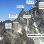 Alpha Mountain – NW ridge