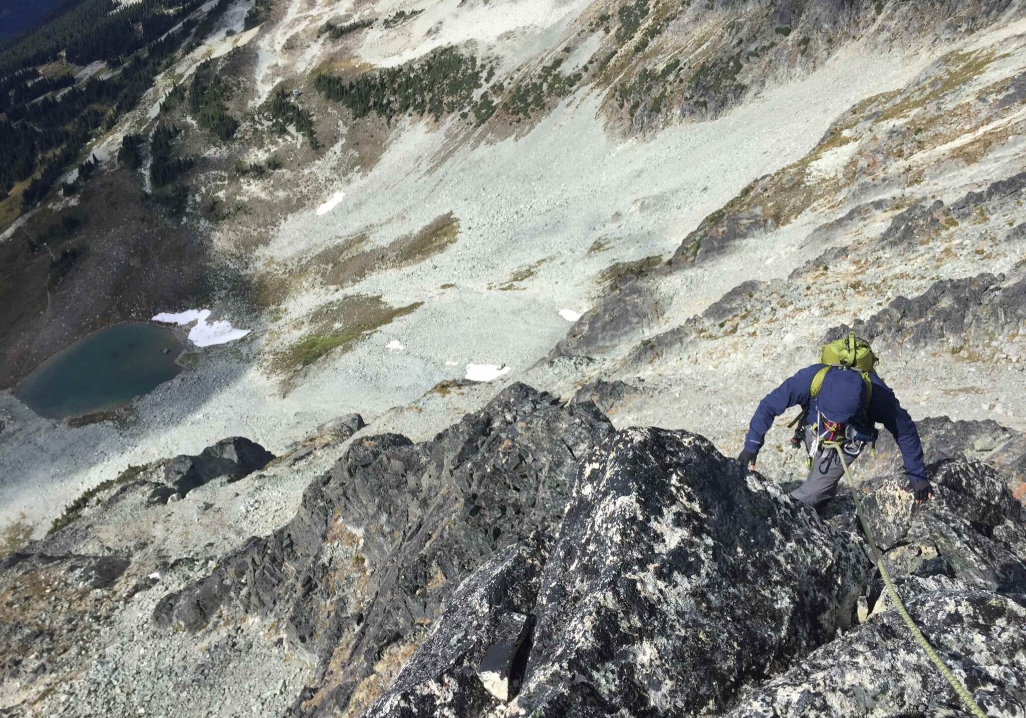 Blackcomb buttress - whistler mountaineering 3