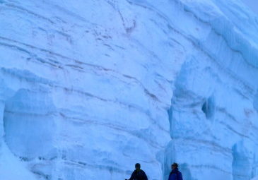 Mt. Clemenceau Ice Wall