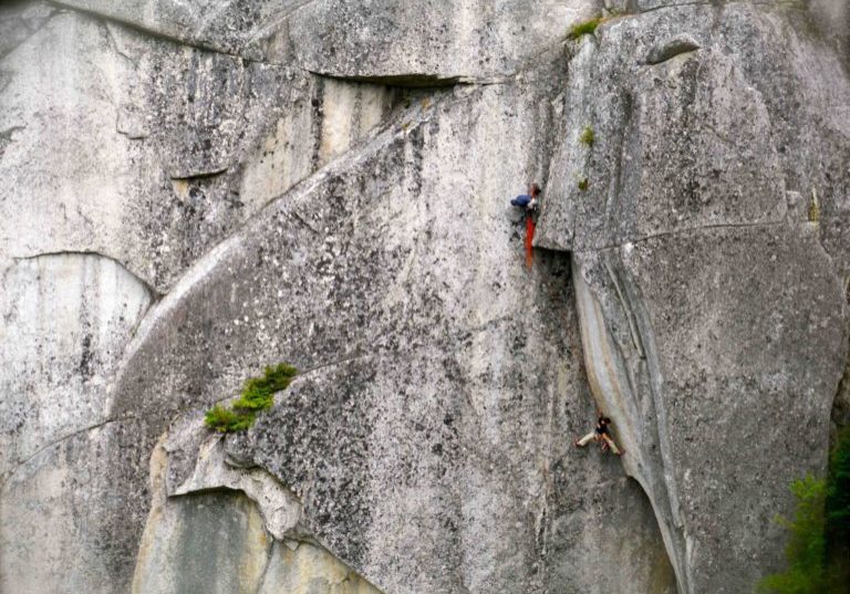 The Prow Wall Squamish BC Rock Climbing