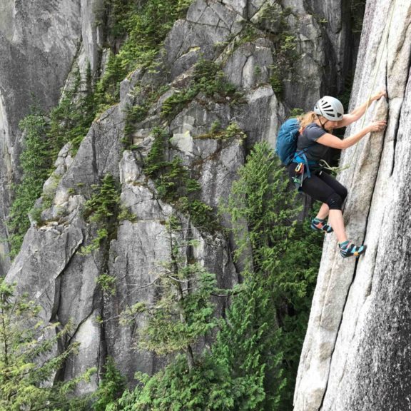 Squamish rock climbing experience