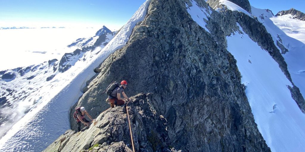 Tantalus traverse - ridge