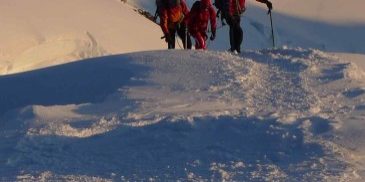 Mont Blanc - Summit ridge