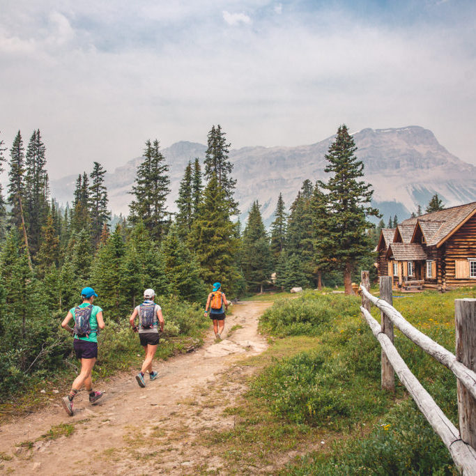 skoki lodge running