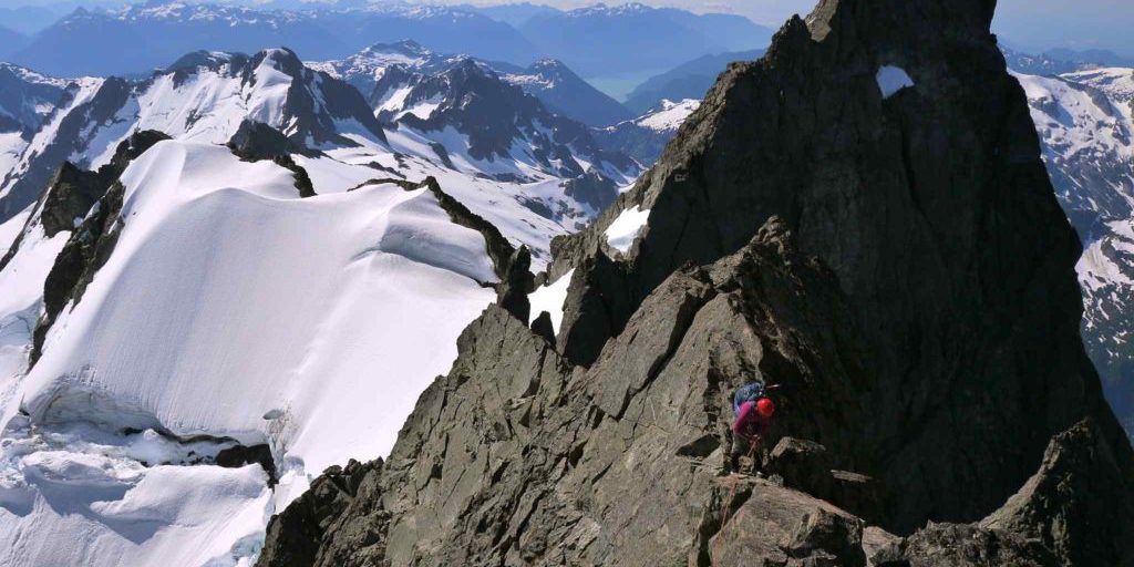 Summit ridge of Tantalus