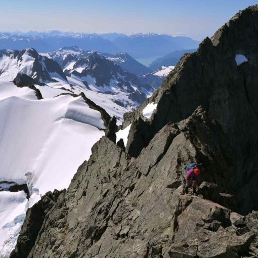 Summit ridge of Tantalus